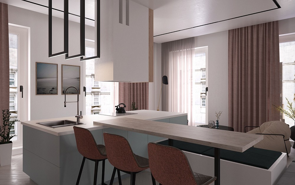 Кухня Стоун Колор