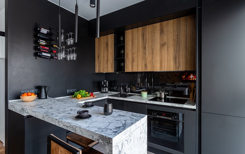 Кухня Ханна Натив + Стоун Вуд